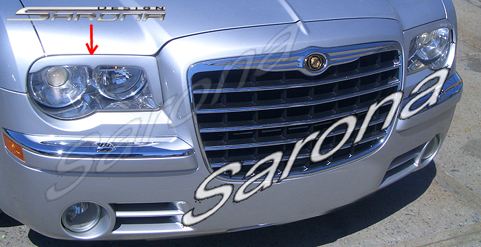 Custom Chrysler 300C Eyelids  Sedan (2004 - 2010) - $89.00 (Manufacturer Sarona, Part #CR-001-EL)